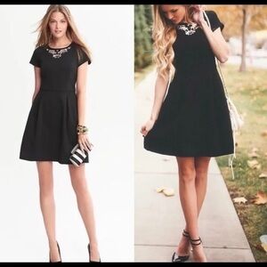 Banana Republic Black Midi Dress